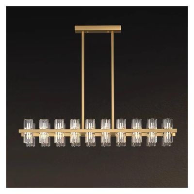 INTRIXX Modern Led Ceiling Chandelier Crystals Pendant Light Compatible with Living Room Dining Room Hanging Light Home Decor,Crystal Chandelier
