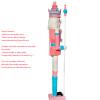 CDL Life Size 6 feet Wooden Nutcracker Glitter Pink King K36 view 3