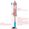 CDL Life Size 6 feet Wooden Nutcracker Glitter Pink King K36 view 4