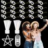 YOFOBU 100PCS White Glow Sticks Party Favors with 20PCS Glow Glasses(For 60 Glow Bracelets&20 Heart Glasses),Glow In The Dark Party Supplies Neon Party Decor for Christmas New Year Valentine's Day view 1
