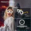 YOFOBU 100PCS White Glow Sticks Party Favors with 20PCS Glow Glasses(For 60 Glow Bracelets&20 Heart Glasses),Glow In The Dark Party Supplies Neon Party Decor for Christmas New Year Valentine's Day view 2