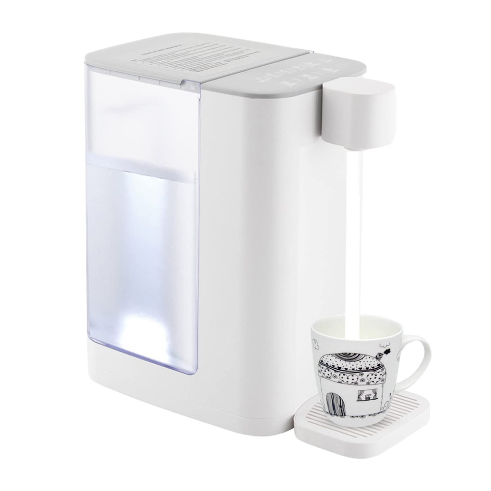 CaLaOCO Electric Kettles, Instant Hot Water Dispenser for Quick Heating & Outputting, Adjustable 5 Temperatures & 2 Water Outputs, 102 Ounce 3L Water Tank Capacity (white)