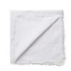 ACCENTHOME White Cotton Linen Napkin Set of 12 18x18 inch Dinner Napkins - Washable Soft Premium Hotel Quality Reusable Napkins Perfect Table Napkins for Family Dinners, Weddings & Everyday Use view 4