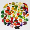 50 PCS Magnetic Fruit Vegetables Fridge Magnets Funny Cute Refrigerator Decoration for Magnetic Whiteboard, School Learing, Office, Teaching view 1