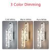 INTRIXX Modern Minimalist 3 Color LED Wall Light 30 40 46CM 220V 110V Bedside Crystal Wall lamp - Luxury Style Sconce,Crystal Chandelier view 4