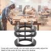 Router Base Black Tabl Aluminum Workbench Alloy for Trimming Tool, Flip Lifter Table for Garden Trimming Tool, Table Bases view 3