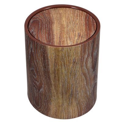 ABOOFAN Plastic Trash Can Swing Lid Garbage Can for Home Office Large Waste Storage Bucket