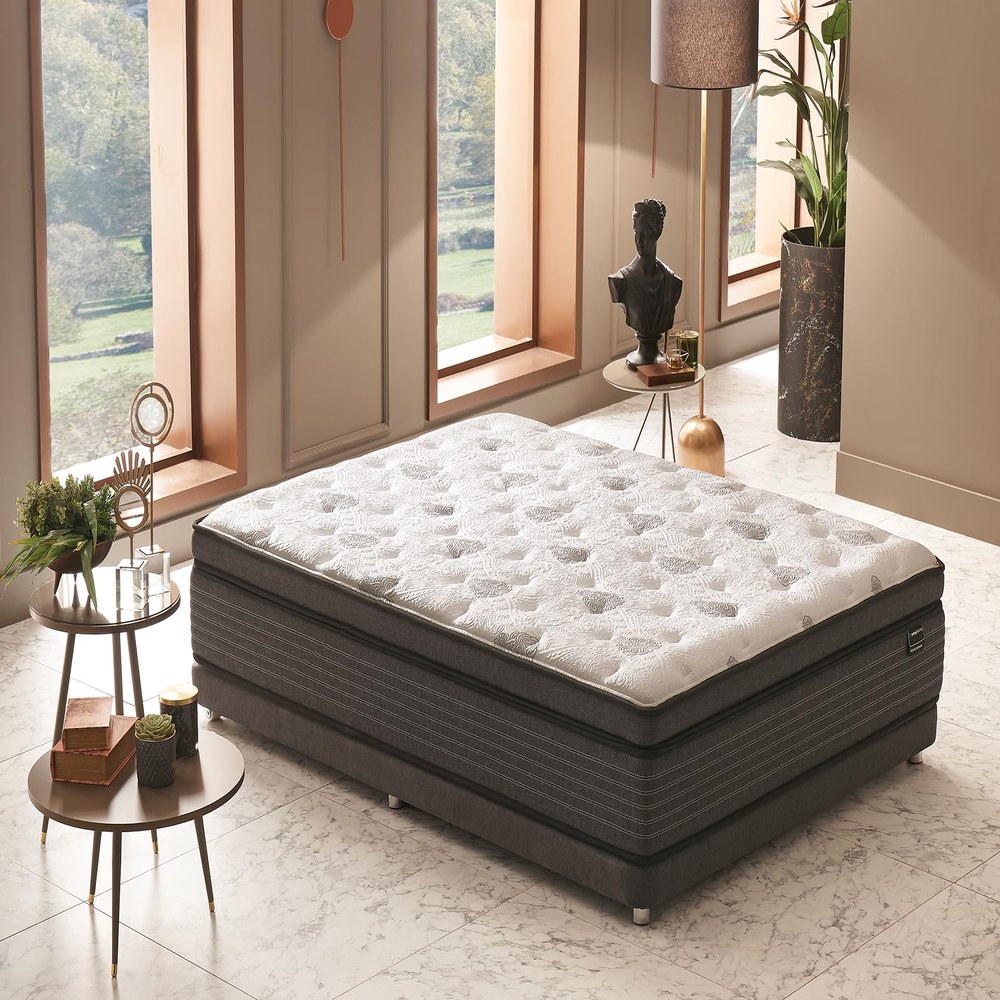 Yatas Bedding Hybrid Ultimate Roll Pack 15" Mattress, Twin XL