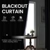 Phating Room Divider Curtains, Blackout Ceiling Track Curtains with Hook,Extra Wide Theater Curtains Perfect for Living Room and Bedroom(1Panel, White, W10ft x H8ft), GL-WHITE-10X8FT view 4