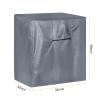 uxcell Air Conditioner Cover, 32"x32"x36" Air Conditioners Covers for Outside, 210D Oxford Fabric Outdoor Unit Square Vertical Protective Cover (Grey) view 2