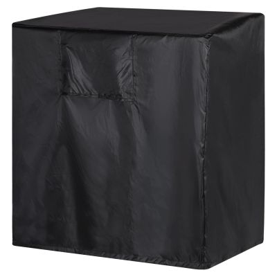 uxcell Air Conditioner Cover, 26"x26"x32" Air Conditioners Covers for Outside, 210D Oxford Fabric Outdoor Unit Square Vertical Protective Cover (Black)