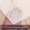 48 x 24Silicone mat, Large Silicone Heat-Resistant mat, Kitchen countertop Non-Slip mat, Craft Table placemat.(Translucent) view 3