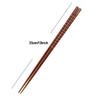 6 Pairs Wooden Noodles Kitchen Cooking Frying Chopsticks, Extra Long Wood Chopsticks for Cooking, Chopsticks Kitchen Chopsticks for Hot Pot (B) view 4