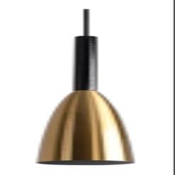Adjustable Modern Chandelier with Single Head Pendant Lamp | Industrial Retro Style Ceiling Lighting Fixtures for Bedroom, Living Room, Dining Room, Bar, Counter, Coffee Shop, Restaurant | E26 Screw B