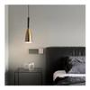 Adjustable Modern Chandelier with Single Head Pendant Lamp | Industrial Retro Style Ceiling Lighting Fixtures for Bedroom, Living Room, Dining Room, Bar, Counter, Coffee Shop, Restaurant | E26 Screw B view 2