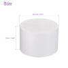 DMiotech White Round Foam Cake Dummy 4 x 6 Inch Dummy Cake Set for Birthday Party Decorating Crafts Display view 3