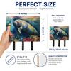 Caroline's Treasures Manatee Decorative Ceramic Triple Wall Hook view 2