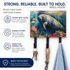 Caroline's Treasures Manatee Decorative Ceramic Triple Wall Hook view 4