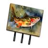 Caroline's Treasures Brook Trout Leash or Key Holder Wall Hooks, Key Hooks Holder, Coat Rack Wall Mount, Coat Hooks, Hooks for Hanging Keys, Towels, Aprons, Leashes view 1