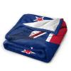 Flag of New Zealand Texture Effect Throw Blanket for Men Women Couch Bed Sofa Throw Blanket 60"x50" Blankets view 2