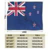 Flag of New Zealand Texture Effect Throw Blanket for Men Women Couch Bed Sofa Throw Blanket 60"x50" Blankets view 3