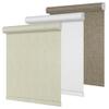 DOING-X Blackout Roller Shades for Windows Cordless Roller Blinds Custom Size Room Darkening Shades with Cassette Valance Thermal Insulated Linen Fabric Pull Down Window Shades(39.5" W x 44" H) Green view 1