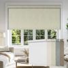 DOING-X Blackout Roller Shades for Windows Cordless Roller Blinds Custom Size Room Darkening Shades with Cassette Valance Thermal Insulated Linen Fabric Pull Down Window Shades(39.5" W x 44" H) Green view 4