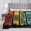 Legendary Since September 1976 Throw Blanket for Men Women Couch Bed Sofa Throw Blanket 50"x40" Blankets view 4