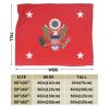 Flag of The United States Secretary of The Army Throw Blanket for Men Women Couch Bed Sofa Throw Blanket 60"x50" Blankets view 3