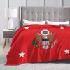 Flag of The United States Secretary of The Army Throw Blanket for Men Women Couch Bed Sofa Throw Blanket 60"x50" Blankets view 4