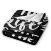 Nanny Life Is The Best Life Throw Blanket for Men Women Couch Bed Sofa Throw Blanket 60"x50" Blankets view 2