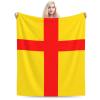Flag of The Kalmar Union Throw Blanket for Men Women Couch Bed Sofa Throw Blanket 50"x40" Blankets view 1