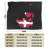 Denmark Terrain Map Throw Blanket for Men Women Couch Bed Sofa Throw Blanket 60"x50" Blankets view 3