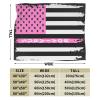 Breast Cancer Awareness Survivor Throw Blanket for Men Women Couch Bed Sofa Throw Blanket 40"x30" Blankets view 3