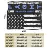 American Flag Stomach Cancer Awareness Fight Throw Blanket for Men Women Couch Bed Sofa Throw Blanket 60"x50" Blankets view 3