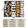 Life Is Always Better with Cooking Throw Blanket for Men Women Couch Bed Sofa Throw Blanket 60"x50" Blankets view 3