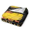 BASTU Always Be Yourself Unless You Can Be Aduck Then Always Be A Duck Throw Blanket for Men Women Couch Bed Sofa Throw Blanket 60""x50"" Blankets, Black view 2