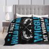 I Just Hold My Rod Wiggle My Worm and Bam She S On It Throw Blanket for Men Women Couch Bed Sofa Throw Blanket 60"x50" Blankets view 4