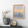 US Art Unfinished Raw Wood 15x27 Picture Frame Beveled .84" Inch Wide - Unfinished Raw Wood Wall Decor Handmade Solid Wood Frames with Preinstalled Hangers and UV Blocking Plexiglass 27x15 Frame view 3