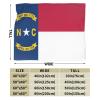 Flag of North Carolina Throw Blanket for Men Women Couch Bed Sofa Throw Blanket 60"x50" Blankets view 3