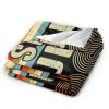 BASTU Awesome Since July 1980 Throw Blanket for Men Women Couch Bed Sofa Throw Blanket 40""x30"" Blankets, Black view 2