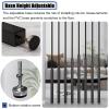 screen Modern Metal Room Divider Post Floor to Ceiling, No Drilling Privacy Screen Wall Partition, Standing Wall Partition Column for Living Room Restaurant Office Entrance, 8pack(Gold,H125cm/49.2in/4 view 4