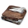 BASTU Tiger Face Throw Blanket for Men Women Couch Bed Sofa Throw Blanket 50""x40"" Blankets, Black view 2