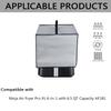CouldyCasi Air Fryer Dust Cover Heat-Resistant Waterproof Protective Cover Nylon Fabric Air Fryer Cover for Ninja Air Fryer Pro XL 6-in-1 with 6.5 QT Capacity AF181 (Grey), Gray view 2