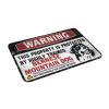 Floor Mats for Home Entrance Warning This Property is Protected by A Highly Trained Bernese Mountain Dog Rug Camping Mat Outdoor Shoe Mats for Entryway Indoor(Size:50X80CM) view 3