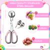 SULICRE 605Pcs Cake Pop Kit, Including Lollipop Sticks,Measuring Cup,Treat Bags,Twist Ties,Decorating Pen,Meat Baller with Handles and Display Stand Holder, Cake Pop Maker Set for Candies Chocolates view 3