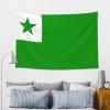 SMLBNE Flag of Esperanto Soft Plush Tapestry - Versatile Decor for Bedroom, Living Room, Dorm - 60x40 In view 4