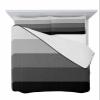 Quilts Twin XL Size Modern Simple Stripes Soft Comforter Bedding Set for Bed, Country Gradient Gray Lightweight Quilte Bedspread with Pillow Cover(2 Pieces) for All Season, 68x98 Inch view 1