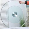 FIEZFEAT 30in(80cm) Large Lazy Susan Turntable Round Rotating Serving Tray for Dining Table Heavy Duty Tabletop Serving Plate, Eazy to Share Food, Smooth, Heavy Duty(80cm-30inch) view 2