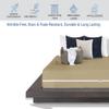 Microfiber 3 Pcs Zipper Fitted Sheet Queen Size, Include 1 Zipper Fitted Sheet (60X80) 18" Inch Deep Pocket with 2 Pillowcase (20X30) Soft and Easy to Put - Taupe Color view 3